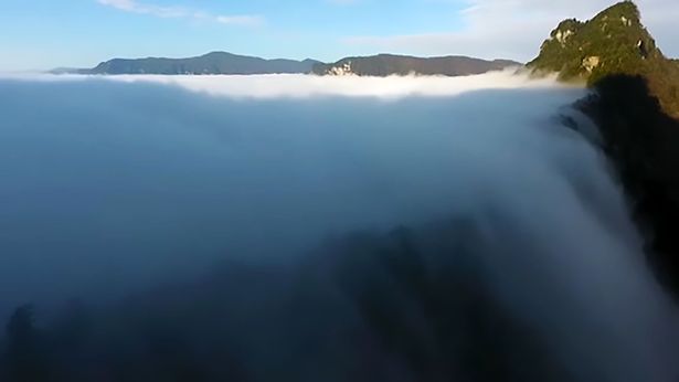 Cloud Waterfall