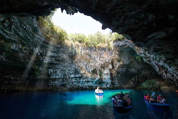 Melissani Cave